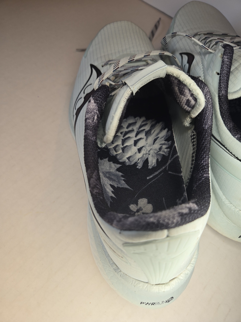 Saucony Endorphin SPEED3 Runshield Light Mint Running Shoes Robert Frost Promise - Picture 8 of 16